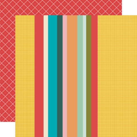 Simple Stories Book Fair Way To Go 12x12 Patterned Paper