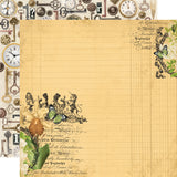 Simple Stories Simple Vintage Junk Drawer Simply Pleasures 12x12 Patterned Paper
