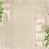 Simple Stories Simple Vintage Junk Drawer Timeless Moments 12x12 Patterned Paper