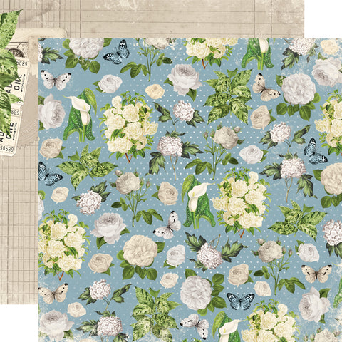 Simple Stories Simple Vintage Junk Drawer Timeless Moments 12x12 Patterned Paper