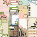 Simple Stories Simple Vintage Junk Drawer Journal Elements 12x12 Patterned Paper