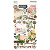 Simple Stories Simple Vintage Junk Drawer 6x12 Chipboard Sticker Embellishments