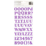 American Crafts Thickers Dreamer Alphabet Stickers