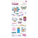 American Crafts Thickers Dreamer Phrase Stickers