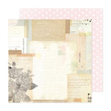 American Crafts A Perfect Match Love Letters Patterned Paper