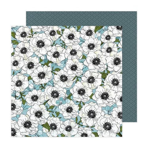 American Crafts A Perfect Match Bouquet Toss Patterned Paper