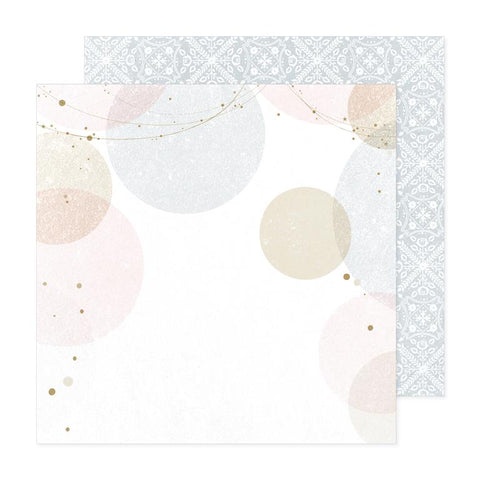 American Crafts A Perfect Match Reception Patterned Paper