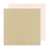 American Crafts A Perfect Match Tying the Knot Patterned Paper