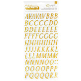 American Crafts Thickers A Perfect Match Alphabet Stickers