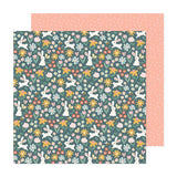 Pebbles Sunny Blooms Bunnies Patterned Paper