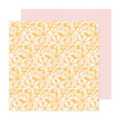 Pebbles Sunny Blooms Sunny Bloom Patterned Paper