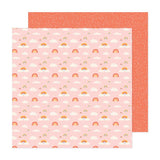 Pebbles Sunny Blooms Rainbow Patterned Paper
