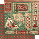 Graphic 45 Letters to Santa Letters to Santa Patterned Paper