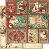 Graphic 45 Letters to Santa Sweets and Treats Patterned Paper