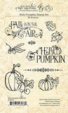 Graphic 45 Hello Pumpkin 4x6 Stamp Set