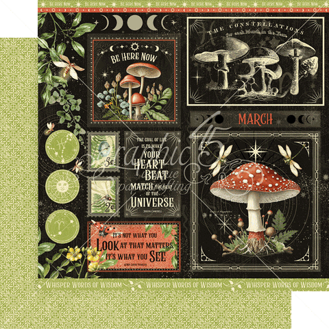 Graphic 45 Life Is Abundant March Patterned Paper