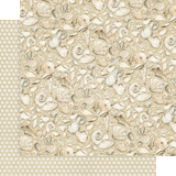 Graphic 45 The Beach is Calling Every Seashell has a Story Patterned Paper