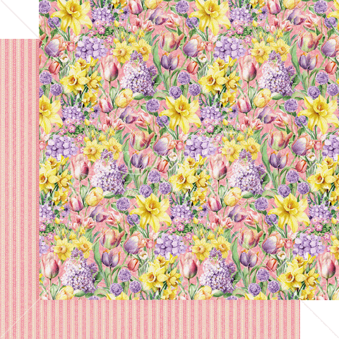 Graphic 45 Grow with Love Blooming Beauty Patterned Paper