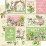 Graphic 45 Grow with Love Friends and Flowers Patterned Paper