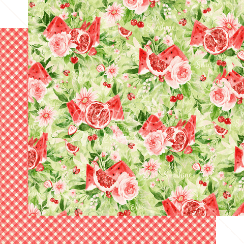 Graphic 45 Sunshine on My Mind Good Old Summertime Patterned Paper