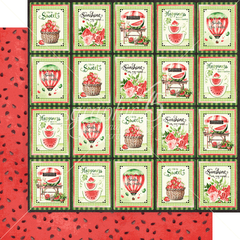 Graphic 45 Sunshine on My Mind Smiles for Miles Patterned Paper