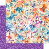 Graphic 45 Flight of Fancy Butterfly Wishes Patterned Paper