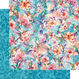 Graphic 45 Flight of Fancy Happy Hummingbirds Patterned Paper