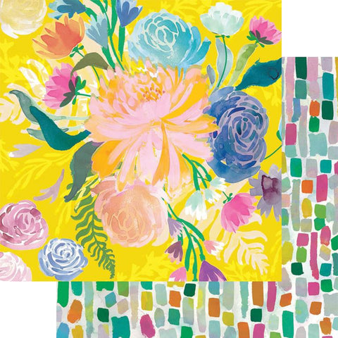Fancy Pants Bloom Beauteous Bouquet Patterned Paper