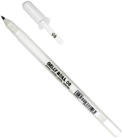 Sakura Gelly Roll Classic 4 Medium Point Pen-White