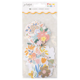 American Crafts Jen Hadfield Flower Child Ephemera Embellishments