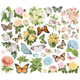 Simple Stories Simple Vintage Junk Drawer Floral Bits Embellishments