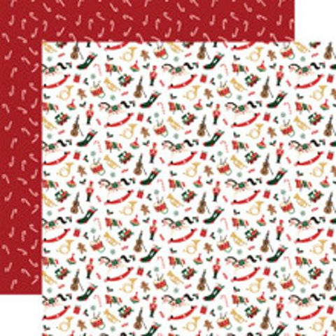 Echo Park Nut Cracker Christmas Magical Toys Patterned Paper