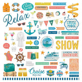 Photoplay Paper Anchors Aweigh Element Sticker Sheet