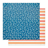 Photoplay Paper Anchors Aweigh Anchors Patterned Paper