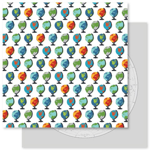 Paper Rose Studio Are We There Yet Paper F Patterned Paper