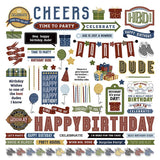 Photoplay Paper Birthday Bash Element Sticker Sheet