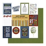 Photoplay Paper Birthday Bash King of the Party Patterned Paper
