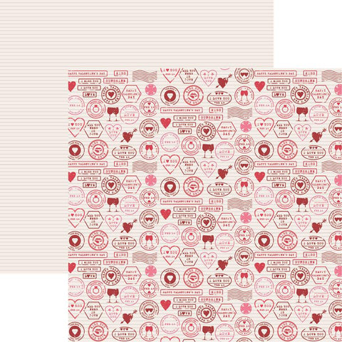 Reminisce Be My Valentine Be My Valentine Patterned Paper