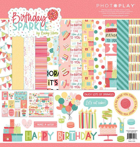 Photoplay Paper Birthday Sparkle Collection Pack Pack
