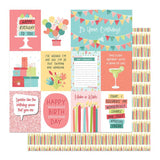 Photoplay Paper Birthday Sparkle Blow Out The Candles Patterned Paper
