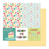Photoplay Paper Birthday Sparkle Make A Speech Patterned Paper