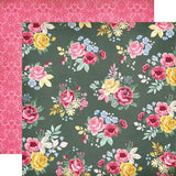 Carta Bella Bloom Bloom Together Floral  Patterned Paper