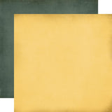 Carta Bella Bloom Yellow / Green Coordinating Solid