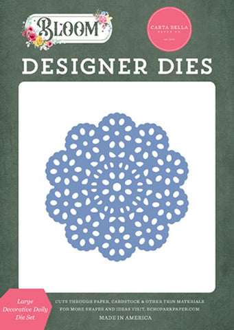 Carta Bella Bloom Large Decorative Doily Designer Die Set