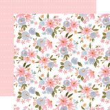 Carta Bella Flora No. 5 Cool Large Floral Patterned Paper