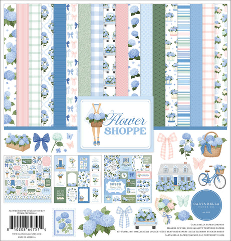 Carta Bella Flower Shoppe 12x12 Collection Kit