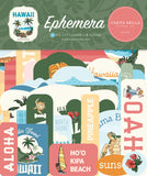 Carta Bella Hawaii Ephemera Embellishments