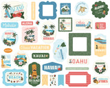 Carta Bella Hawaii Ephemera Embellishments