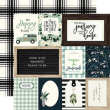 Carta Bella Home Again Journaling Cards Patterned Paper