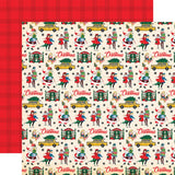 Carta Bella Season's Greetings Christmas In The City Patterned Paper
